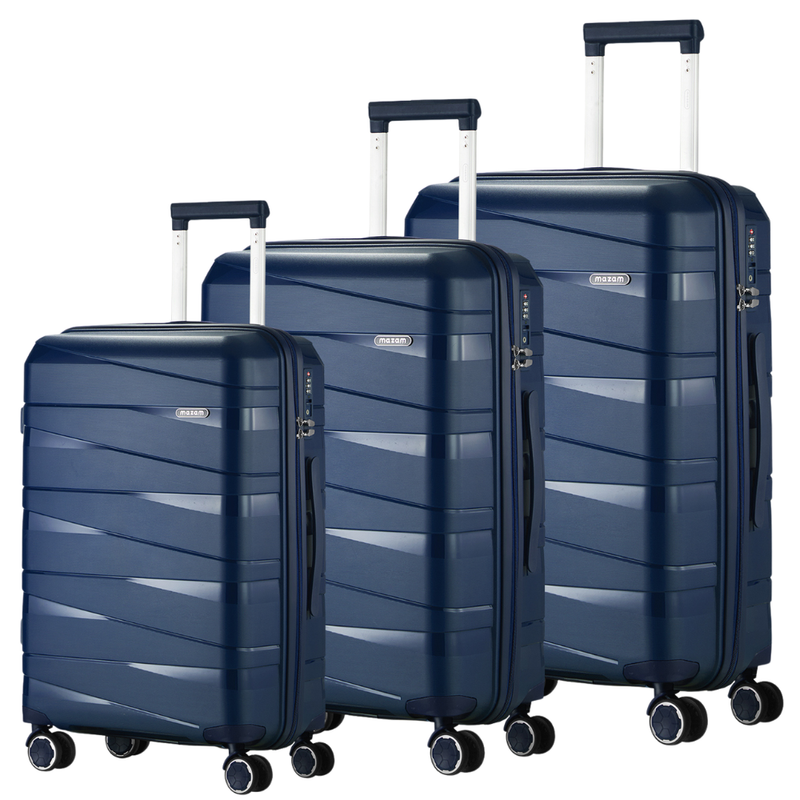 Ultra-Light Deluxe Luggage Set - 28" + 24" + 20"