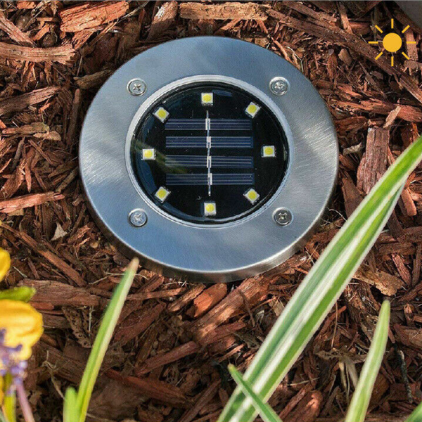 In-Ground Solar Lights (4pk)