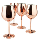 Stainless Steel Wine Goblet (4pack)