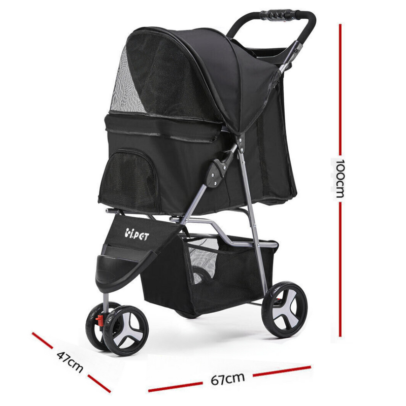 3 Wheel Pet Stroller