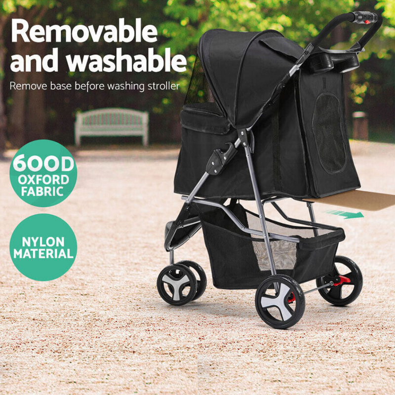 3 Wheel Pet Stroller